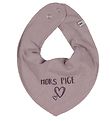 Pippi Teething Bib - Pointy - Violet Ice w. Mors Pige
