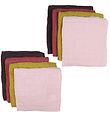 Pippi Hydrofiele Doek - Organic - 8-pack - 65x65 cm - Chalk Pink