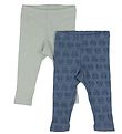 Pippi Leggings - 2er-Pack - Blue Mirage