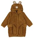 Pippi Baby Bathrobe - Almond w. Bear