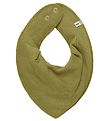 Pippi Baby Teething Bib - Pointy - Green Moss