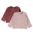 Minymo Blouse - 2-pack - Violet Ice