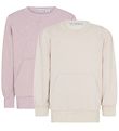 Minymo Sweatshirt - 2-Pack - Violet Ice