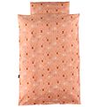 Nrgaard Madsens Bedding - Baby - Coral colored Owls