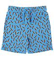 Stella McCartney Kids Sweat Shorts - Blue w. Orange