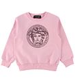 Versace Sweatshirt - Crystal Medusa - Candy w. Rhinestone