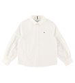 Tommy Hilfiger Skjorte - Brodery Anglais Woven - Ecru