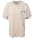 Hound Stuttermabolur - Oversized - Off White