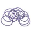 Little Wonders Elastics - Rosa - 10er-Pack - Light Purple Glitte