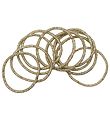 Little Wonders Elastics - Rosa - 10er-Pack - Champagne Glitter