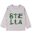 Stella McCartney Kids Blouse - Grey Melange w. Pressure