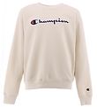 Champion Fashion Sweatshirt - Beige w. Logo