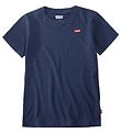 Levis Stuttermabolur - Batwing - Dress Blues