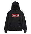 Levis Kapuzenpullover - Fledermausflügel - Schwarz