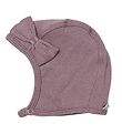Racing Kids Baby Hat - Dusty Purple w. Bow