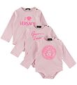 Versace Gift Box - Bodysuit l/s - 3-Pack - Pink