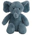 NatureZoo Soft Toy - 30 cm - Elephant - Dusty Navy