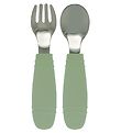Tiny Tot Cutlery - 2 Parts - Sage