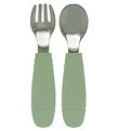 Tiny Tot Cutlery - 2 Parts - Sage