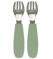 Tiny Tot Cutlery - 2 Parts - Sage