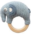 Sebra Rattle - Crochet - Fanto - Powder Blue