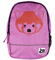 Animaux Cartable de Maternelle - Vieux Rose - Panda roux