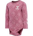 Hummel Bodysuit l/s - hmlBeatrix - Heather Rose