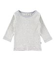 Mads Nrgaard Blouse - Tobinino - Off White Grey Melange