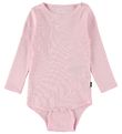 Mads Nrgaard Bodysuit l/s - Rib - Pink