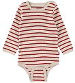 Mads Nrgaard Romper l/s - Rood/Nature Melange