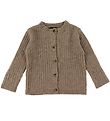 Sofie Schnoor Cardigan - Prjónað - Brown Melange