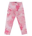 EA7 Leggings - 3/4 - Fancy Fuchsia w. White