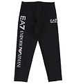 EA7 Leggings - 3/4 - Black w. Pastel