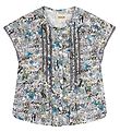 Zadig & Voltaire Top - Happy - Light Blue w. Flowers