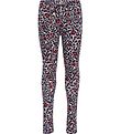 Hummel Tights - HmlLeo - Black Iris/Multi