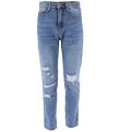 Jeans Grunt - Maman détruit - Premium Blue