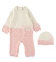 Fendi Onesie/Mssa - Ull - Vit/Rosa