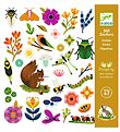 Djeco Stickers - 160 st. - Garten