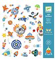 Djeco Stickers - 160 pcs - Rum