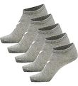 Hummel Sneaker-Socken - 5er-Pack - hmlMatch Me - Graumeliert