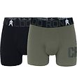 Ronaldo Boxershorts - 2er-Pack - Bambus - Schwarz/Army