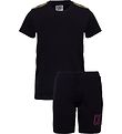 Ronaldo Pyjama Set - Black