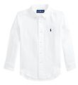 Polo Ralph Lauren Hemd - Leinen - Classics - Weiß