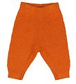 Voksi Pantalon - Laine - Chaud Orange