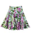 Dolce & Gabbana Rok - Renaissance - Blauw/Roze bloemen