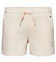 Tommy Hilfiger Íþrótta stuttbuxur - Natural Dye Script - Forn Wh