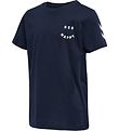 Hummel T-paita - hmlOptimismi - Black Iris