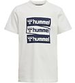 Hummel Stuttermabolur - hmlKarlo - Marshmallow