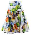 Dolce & Gabbana Rok - Renaissance - Wit/Multicolour m. Blo
