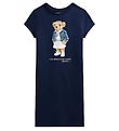 Polo Ralph Lauren Dress - Classic - Navy w. Soft Toy